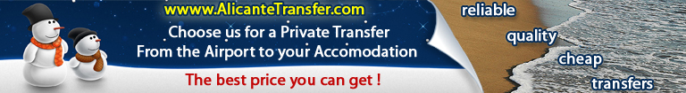 Airport Transfer from Alicante Airport for Winter 2009-2010
